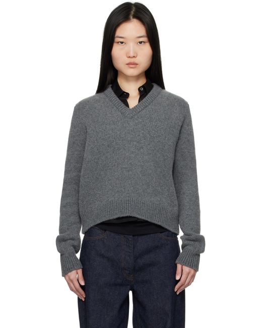 &Daughter Black Glenn V-Neck Sweater