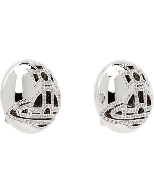 Vivienne Westwood Black Lennie Earrings
