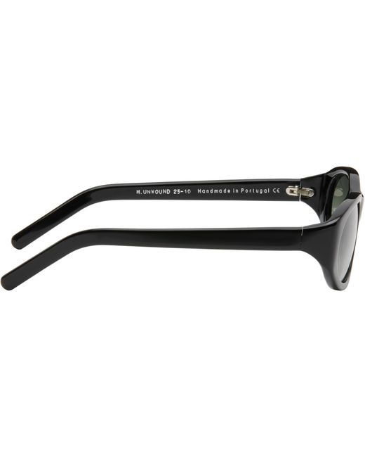 Our Legacy Black Unwound Sunglasses for men