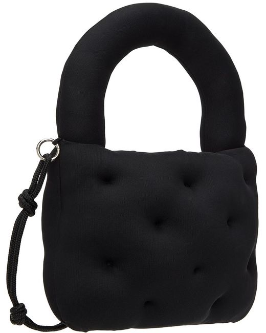 Marshall Columbia Black Plush Messenger Bag for men