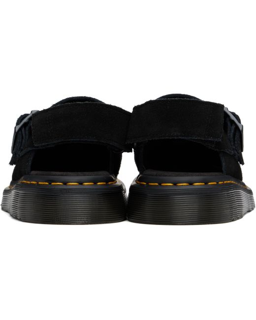 Dr. Martens Jorge Ii スエード スリングバック ミュール Black