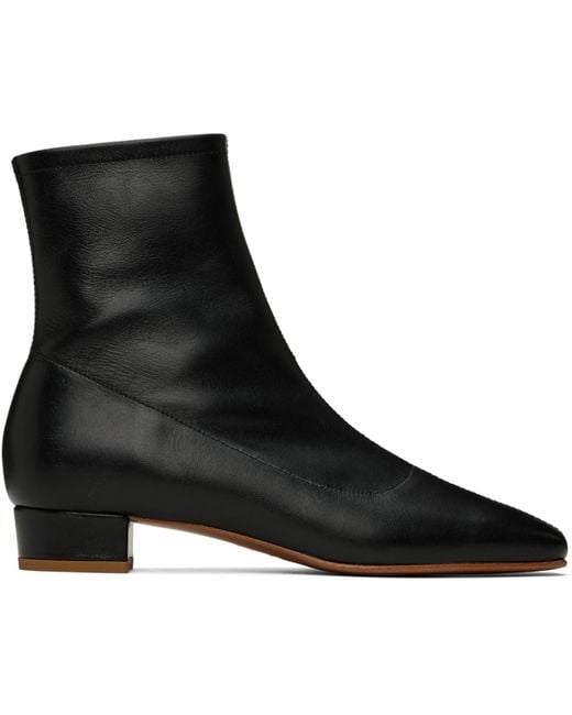 By Far Black Este Ankle Boots