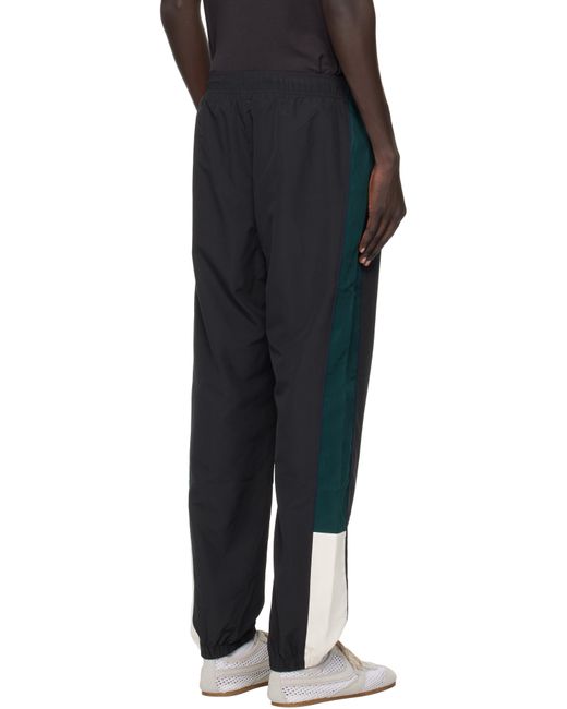 Pantalon De Survêtement Contrasté Noir Lacoste pour homme en coloris Black
