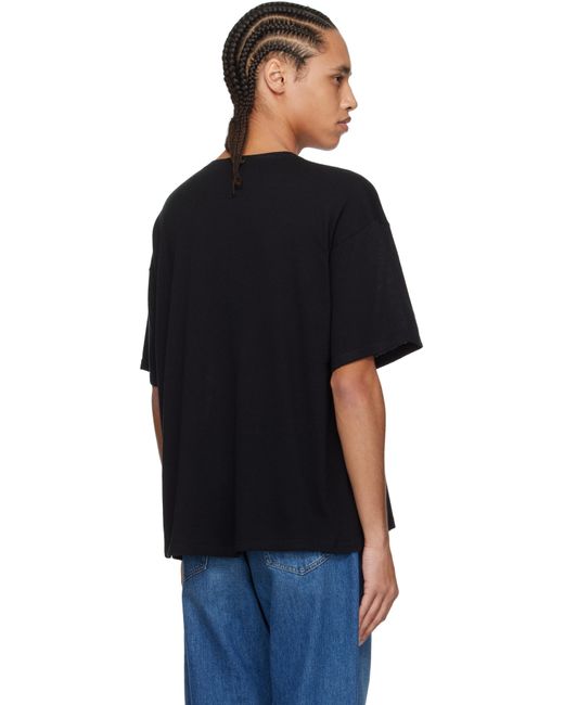 メンズ The Row ブラック Stockton Tシャツ Black