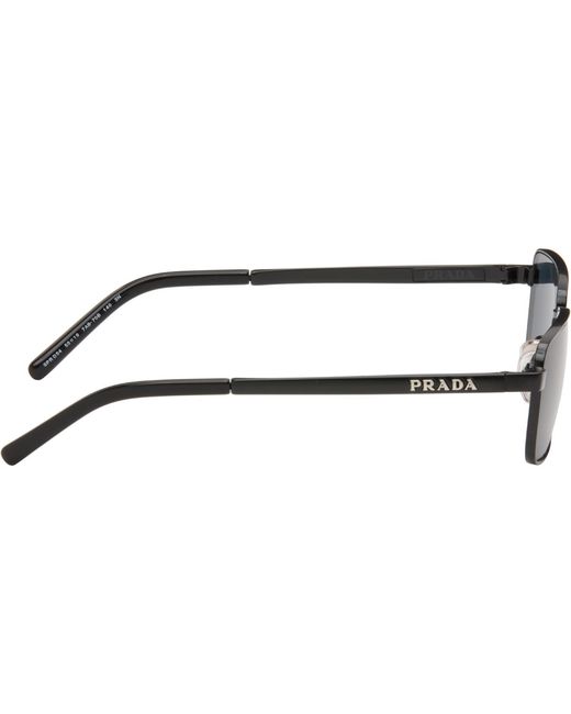 Prada Blue 'Prada Logo' Sunglasses for men