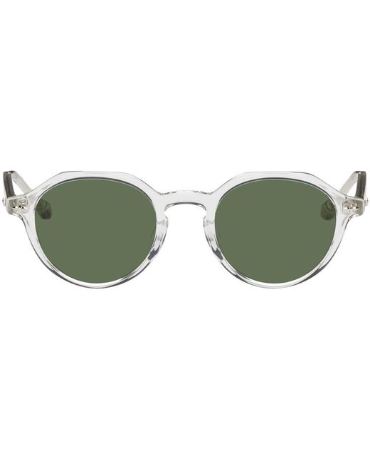 Matsuda Green Ssense Exclusive M1024 Sunlasses for men