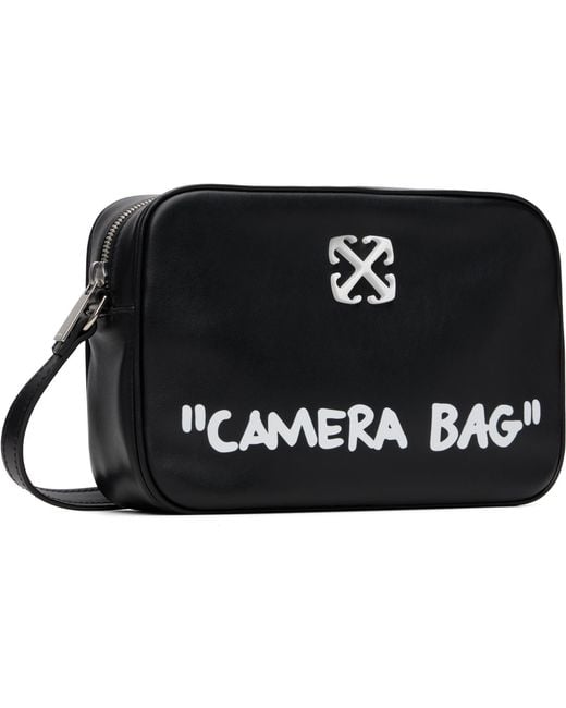 Off-White c/o Virgil Abloh Black Quote Jitney Camera Bag