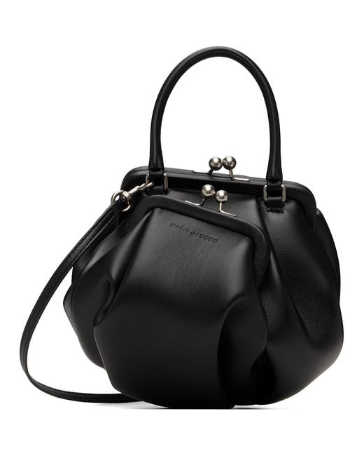 Marc Jacobs Black Wave Kisslock Bag