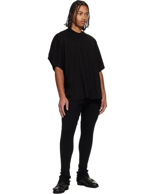 Julius Black Europa Base Oversized T-Shirt for men