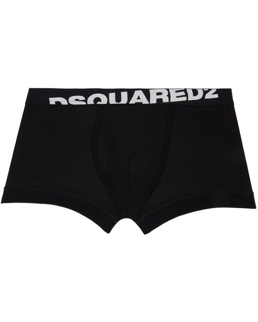 DSquared² Two-pack Black Boxer Briefs for men