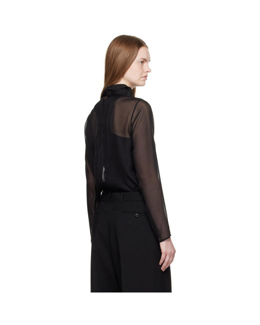 La Collection Black Clarice Blouse