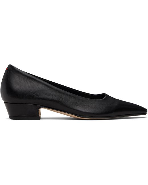 Aeyde Black Rory Heels