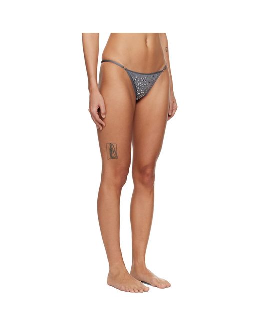 GIMAGUAS Gray Gaia Bikini Bottom