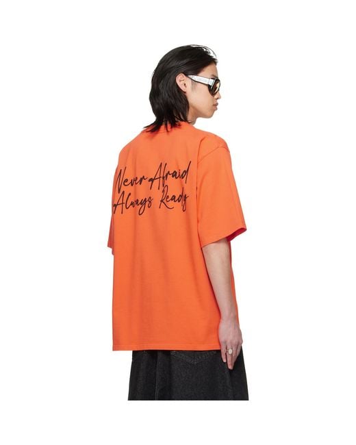 Lu'u Dan Orange Bruce Lee X Lựu Đạn Concert T-Shirt for men