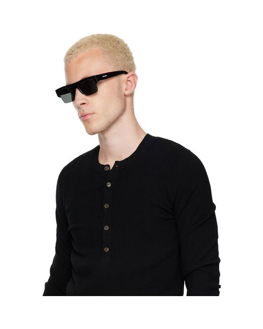 Prada Gray Square Sunglasses for men