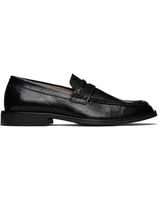 Our Legacy Black Light Loafers