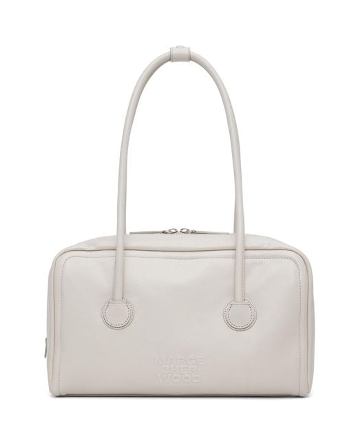 MARGE SHERWOOD Natural Soft Boston Bag