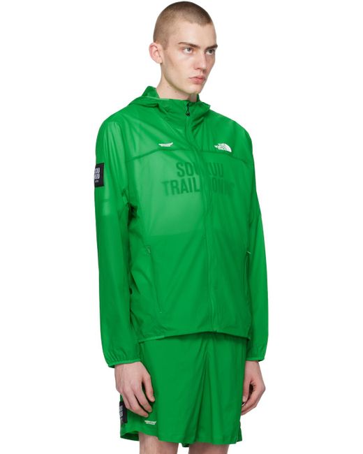 Undercover Green The North Face Edition Trail Jacket for men