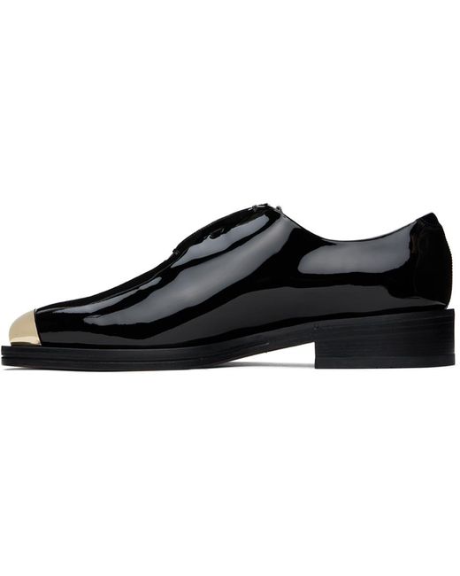 Chaussures oxford noires à bout en métal Ferragamo pour homme en coloris Black