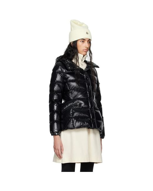 Moncler Black Barante Short Down Jacket
