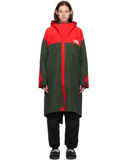 Undercover Black Red & Green The North Face Edition Geodesic Shell Coat