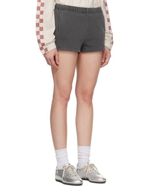 Ksubi Black Sott Booty Shorts