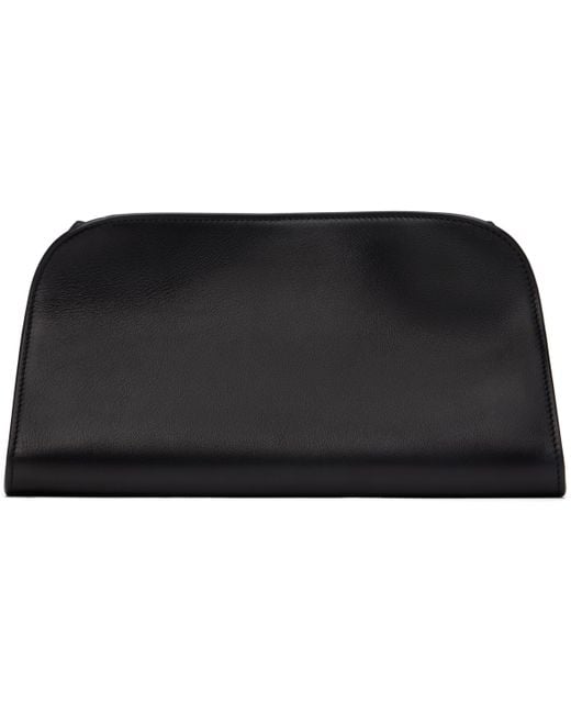 The Row ブラック Peggy クラッチバッグ Black
