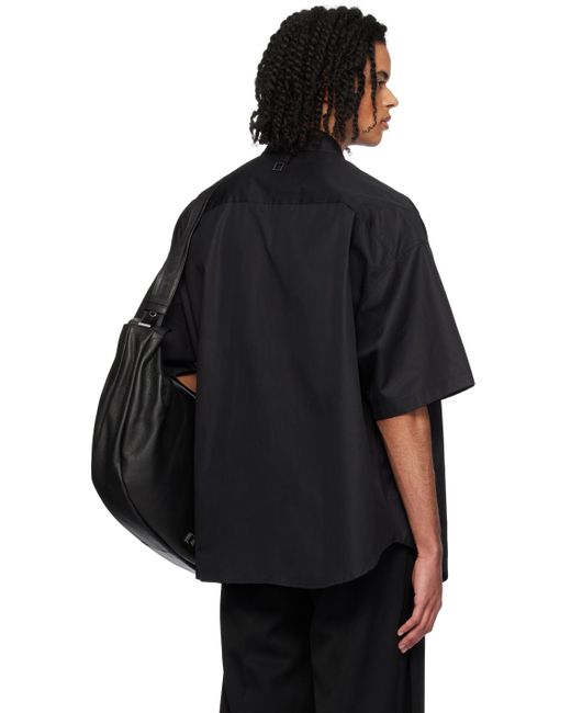 Chemise noire à poche Wooyoungmi pour homme en coloris Black