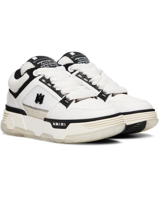 Baskets Ma-1 Noir Et Blanc Amiri en coloris Black