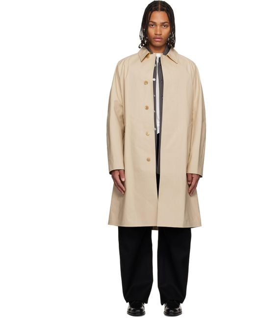 Givenchy Natural Car Coat for men