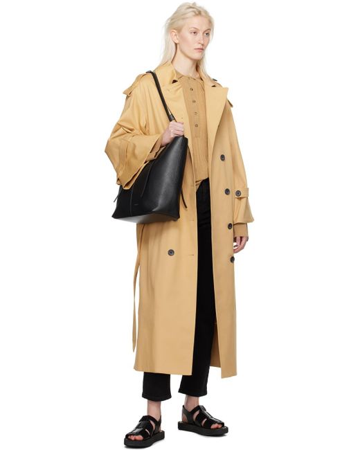 By Malene Birger Natural Alanis Trench Coat
