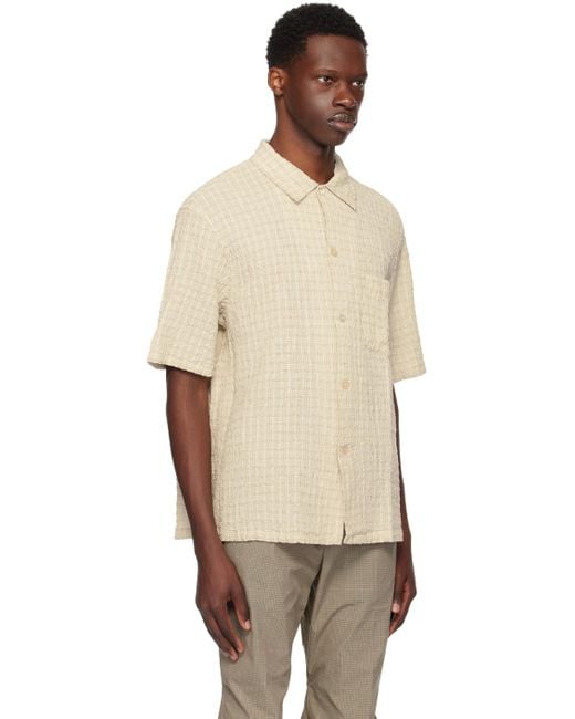 Our Legacy Natural Box Shirt for men