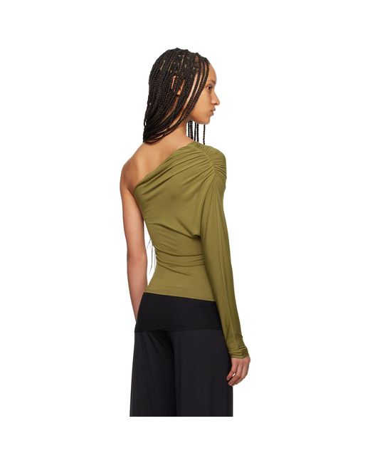 Miaou Black Green Katia Long Sleeve T-shirt