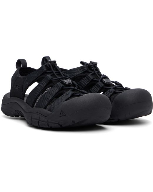 Keen Black Newport H2 Sandals for men