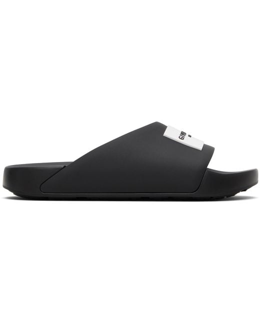 Givenchy Black Label Slide Sandals