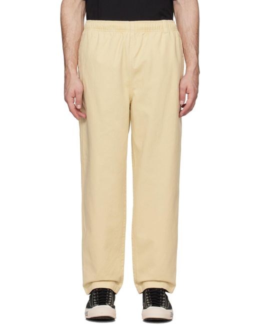 Thisisneverthat Natural Easy Trousers for men