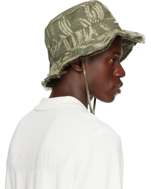 メンズ Jacquemus カーキ 'Le Bob Artichaut' ハット Multicolor