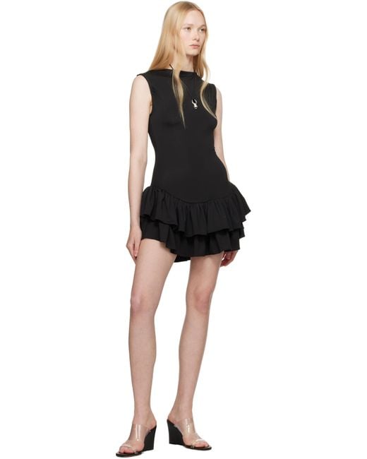 Belle Anna ブラック Ballerina ミニワンピース Black