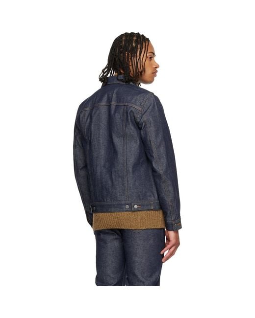A.P.C. Blue Work Denim Jacket for men