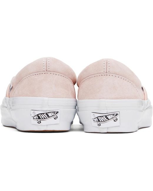 Vans Black Lx Classic Slip-On 98 Sneakers
