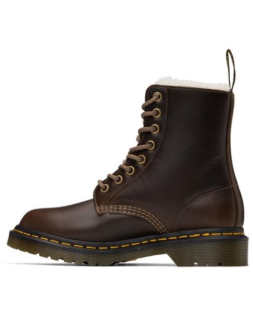 Dr. Martens Brown 1460 Pascal Serena Boots