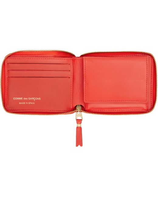 Comme des Garçons オレンジ Classic Group 財布 Red