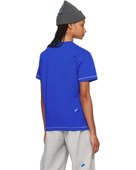 Adererror Blue Langle T-Shirt