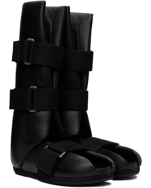 【Rick Owens】Splint ロングカーフスキンサンダル New In | Rick Owens Splint Sandal. Now available in-store
