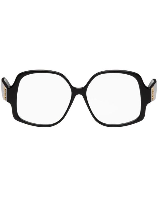 Loewe Black Oversized Glasses for men