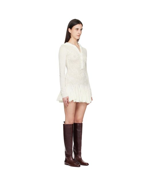 Edward Cuming Black Off- Kitchen Madame Rat Minidress