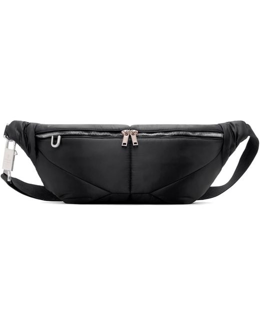Rick Owens Black Moncler + Bumbag
