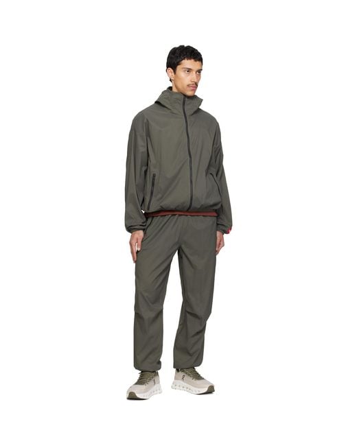 The North Face Black Khaki Tnf Box Packable Wind Pants for men