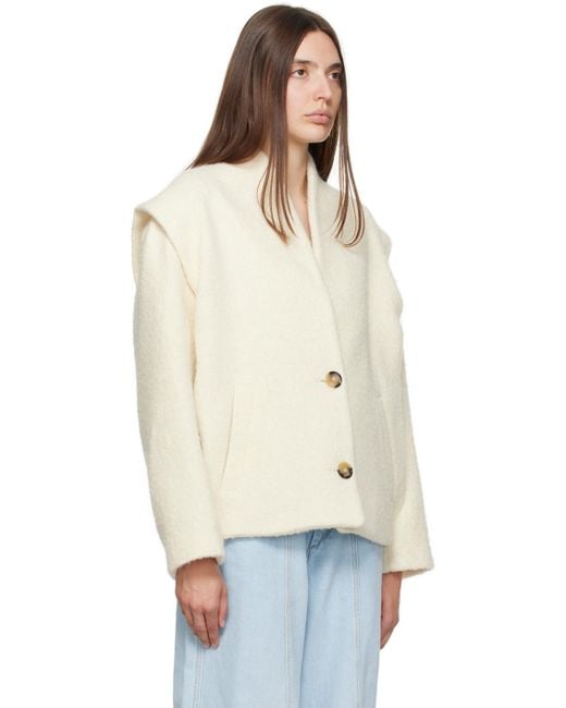 Isabel Marant White Off- Drogo Jacket