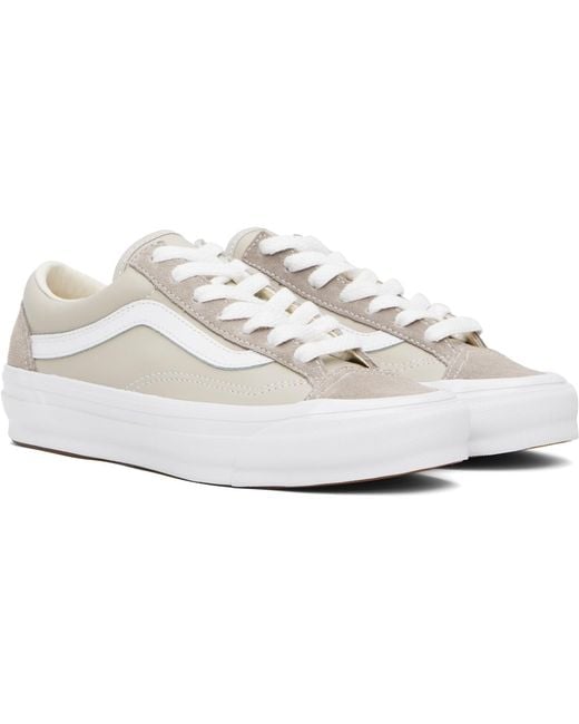 Vans Black Taupe Old Skool 36 Sneakers for men